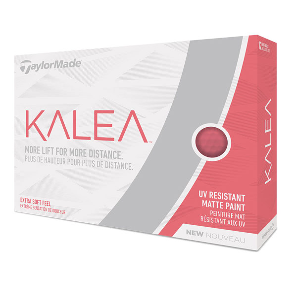 TaylorMade Ladies Kalea Peach Golf Balls (12 Balls)