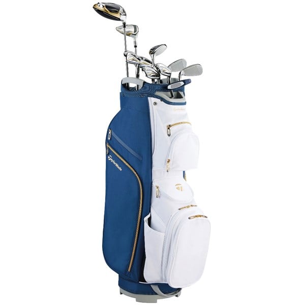 TaylorMade Ladies Kalea Gold 10-Pc Package Set (Graphite Shaft)