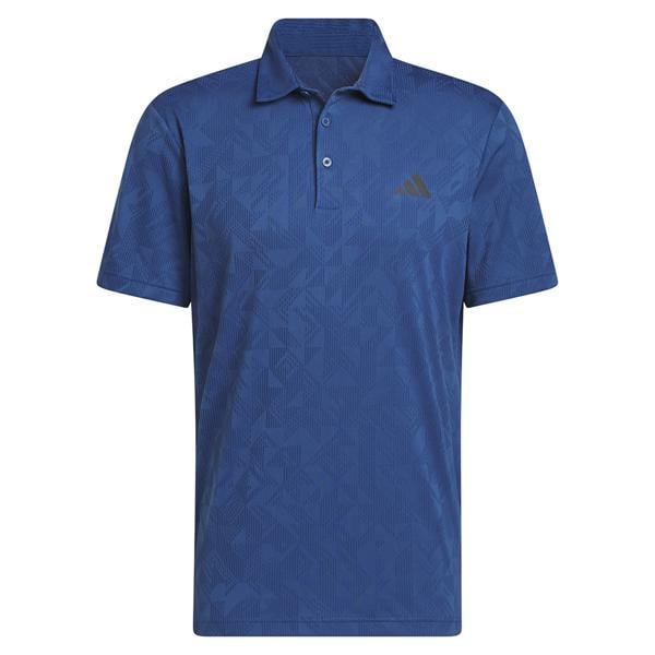 adidas Mens Ultimate365 Jacquard Climacool Polo Shirt