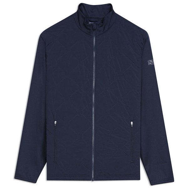Oscar Jacobson Mens Keith Pin Hybrid Jacket