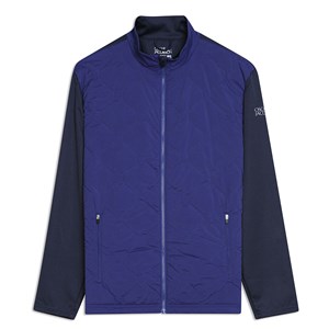 Oscar Jacobson Mens Keith Pin Hybrid Jacket