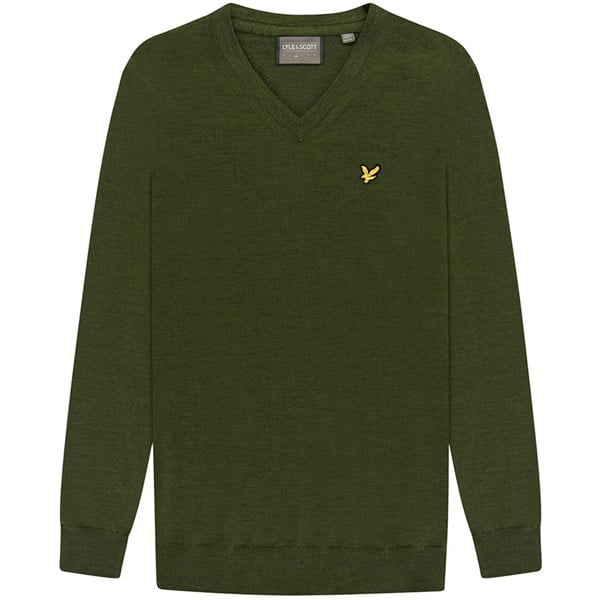 Lyle and Scott Mens V Neck Pullover Top