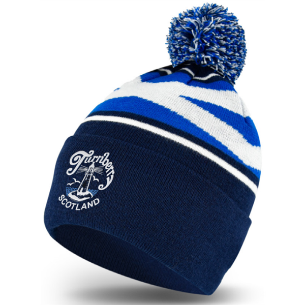 Mens Saltire Pom Beanie - Personalised