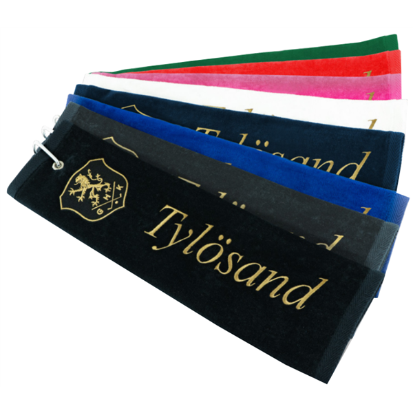 Exploded Golf Towel - Personalised