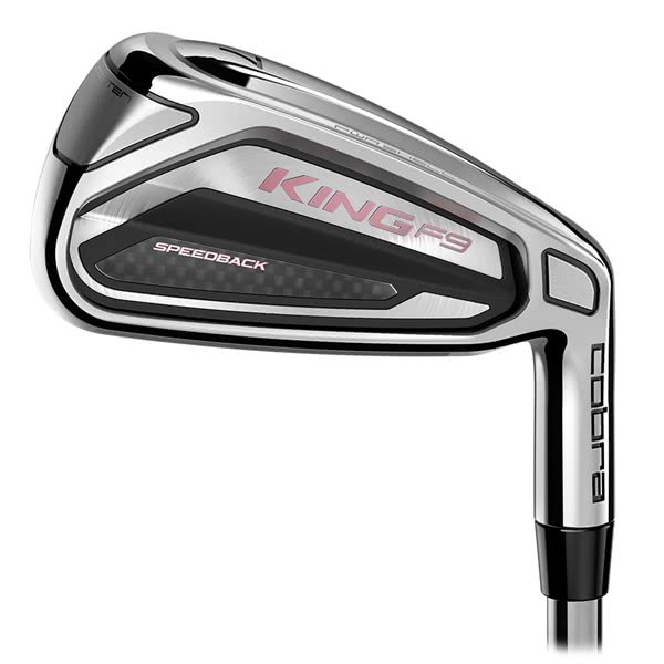 Cobra Ladies King F9 SpeedBack Irons (Graphite Shaft)