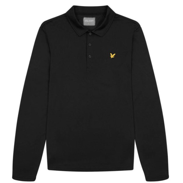 Lyle and Scott Mens Long Sleeve Light Polo Shirt