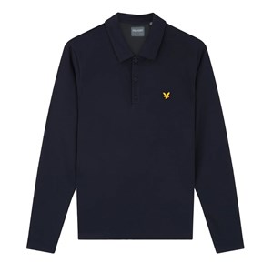 Lyle and Scott Mens Long Sleeve Tech Polo Shirt