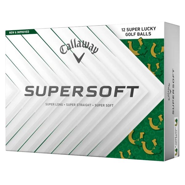 Limited Edition - Callaway SuperSoft Lucky Golf Balls (12 Balls)