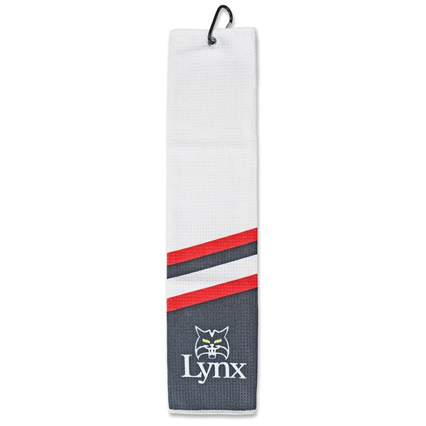 lynx trifoldtowel whtredgry ex2