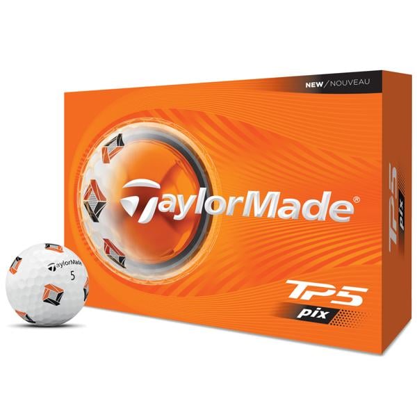 TaylorMade TP5 Pix Golf Balls (12 Balls) 2026
