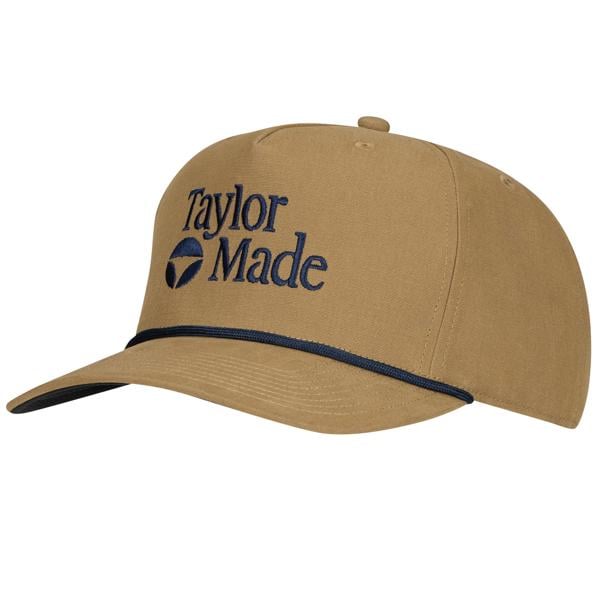TaylorMade A-Frame Stock Rope Flatbill Snapback Cap