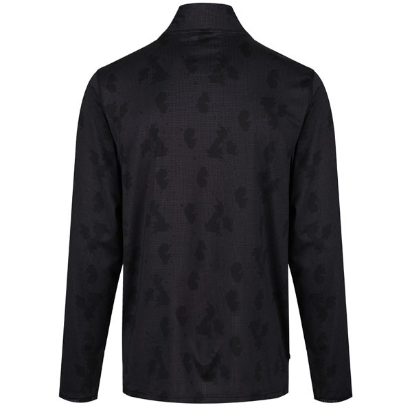 Luke Sport Mens Higgins Overhead Printed Funnel Neck Top