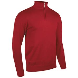 Glenmuir Mens Devon Zip Neck Sweater