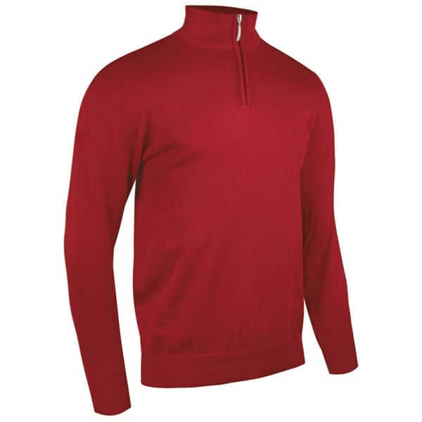 Glenmuir Mens Devon Zip Neck Sweater