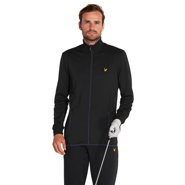 Lyle and Scott Mens Technical Zip Through Track Top