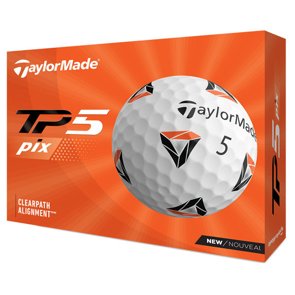 TaylorMade TP5 Pix Golf Balls (12 Balls)