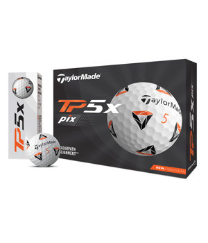 TaylorMade TP5x Pix Golf Balls (12 Balls) - GolfOnline