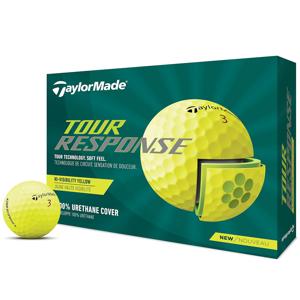 TaylorMade Tour Response Yellow Golf Balls - Prior Gen