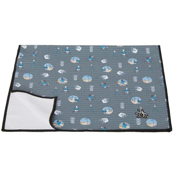 Original Penguin Golf View Finder Pete Waffle Towel