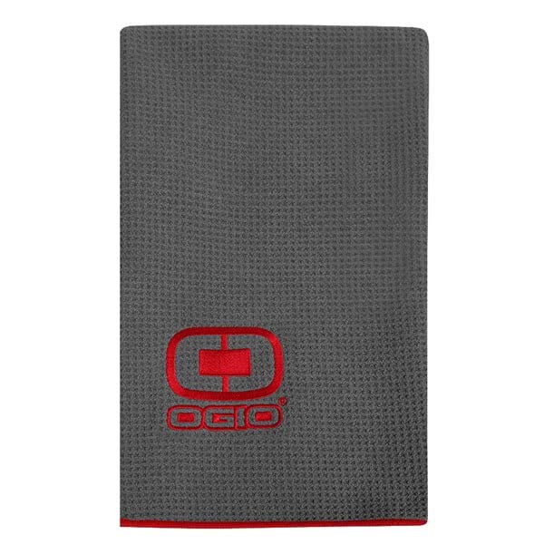 ogio towel grayred