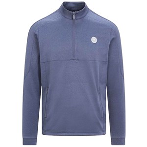 Original Penguin Mens Pieced 1/4 Zip Midweight Pullover