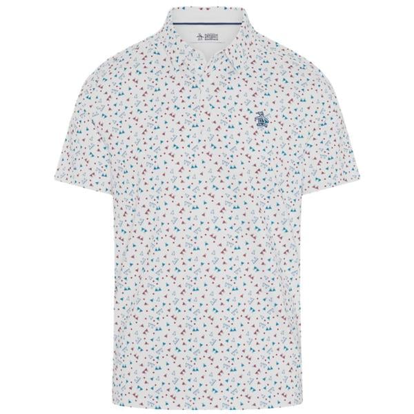 Original Penguin Mens 19th Hole Sake-Tini Polo Shirt - SALE