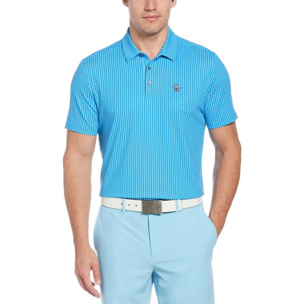 Original Penguin Mens All Over Pete Printed Polo Shirt