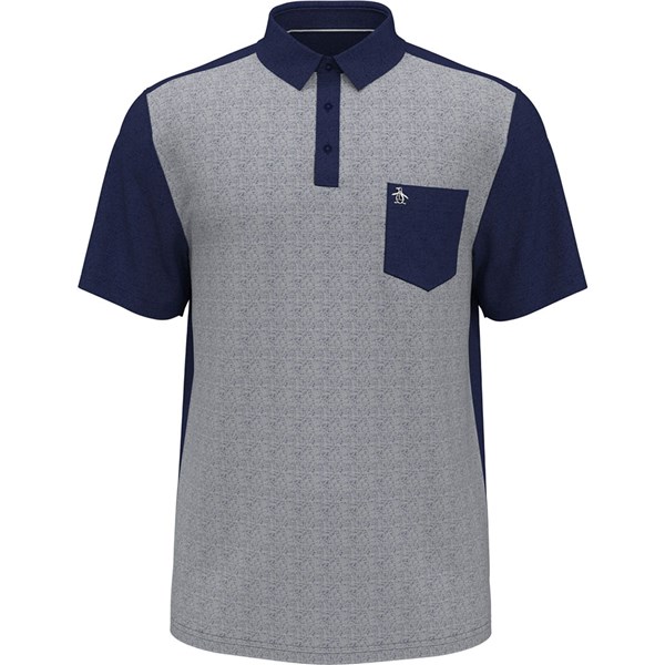 Original Penguin Mens Original Colour Block Polo Shirt