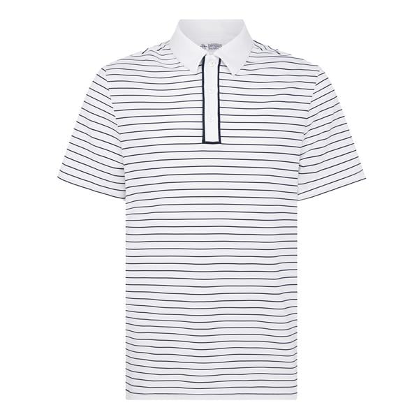 Original Penguin Mens The Heritage Stripe Polo Shirt - SALE
