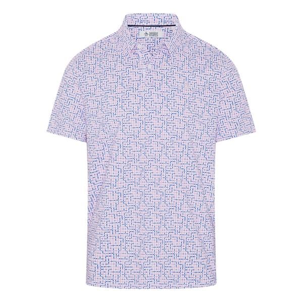 Original Penguin Mens Colour Theory Gingham Polo Shirt