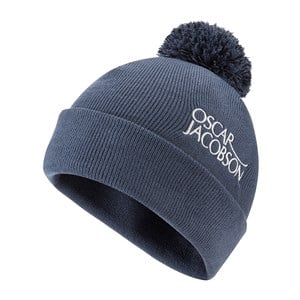 Oscar Jacobson Mens Knitted Beanie Hat