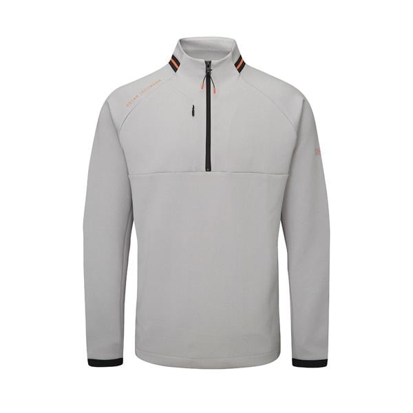 Oscar Jacobson Mens Tarren Half Zip Sweater