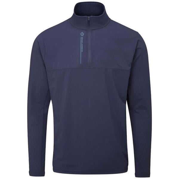 Oscar Jacobson Mens Austin Mid Layer Pullover