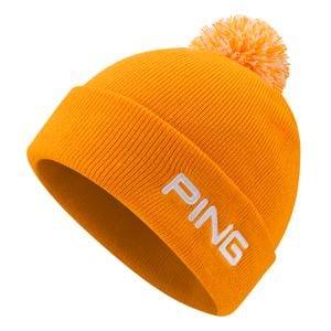 Ping Mens Cresting Knit Bobble Beanie Hat