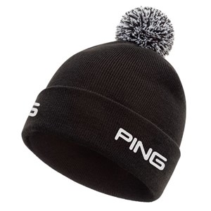 Ping Mens Classic Knit Bobble Beanie Hat