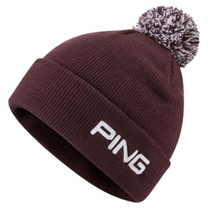 Ping Mens Classic Knit Bobble Beanie Hat