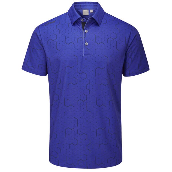Ping Mens Geo Polo  Shirt
