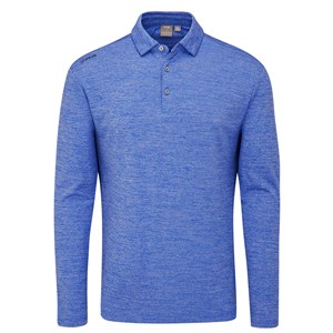 Ping Mens Emmett Sensor Cool Long Sleeve Polo Shirt