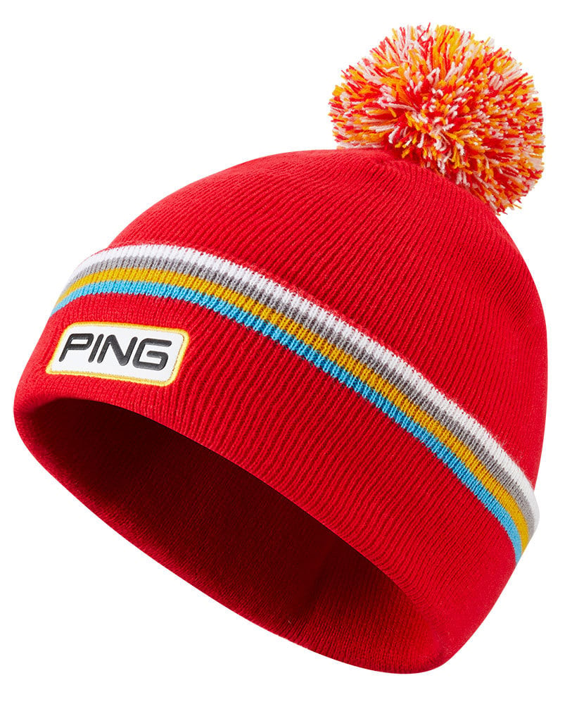 PING Mens Devin Bobble Beanie Hat