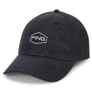 PING Mens SensorCool Map Print Cap