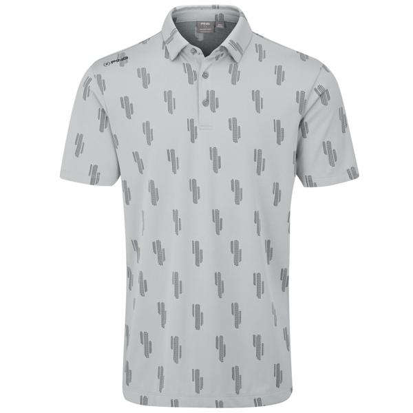Ping Mens SensorCool Arizona Cactus Polo Shirt