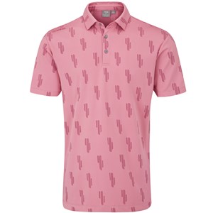 Ping Mens SensorCool Arizona Cactus Polo Shirt