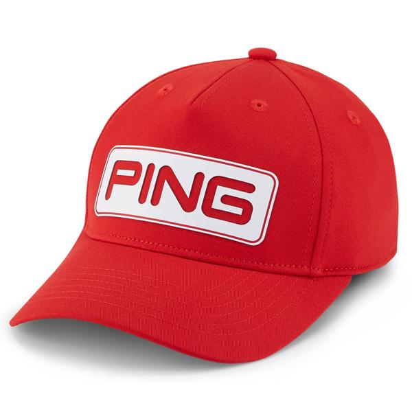 p03690 644 junior tour classic cap tomato red 01