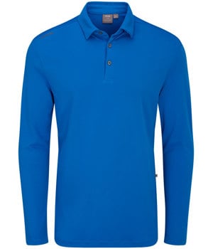 Ping Mens Lockwood SensorCool Long Sleeve Polo Shirt