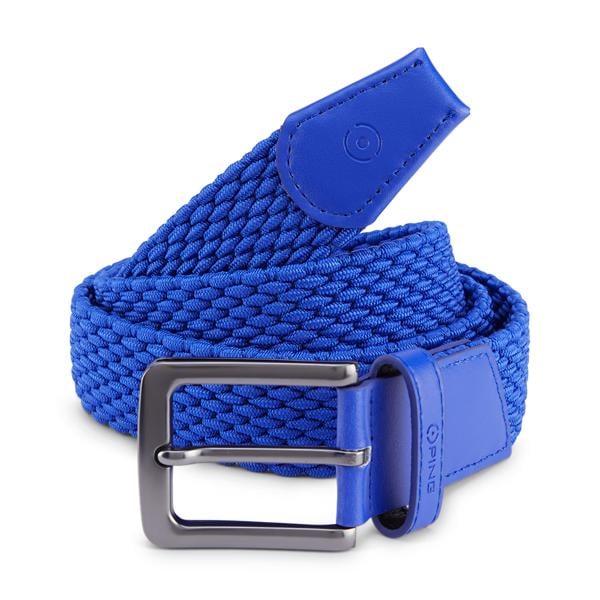 p03746 578 ping stretch webbing belt ultra blue front