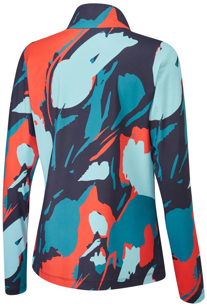 Ping Lois Ladies Long Sleeve Golf Top - Black Ping Lois Ladies Long Sleeve Golf Top - Black