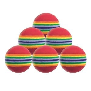 Foam Multi Coloured Practice Balls
