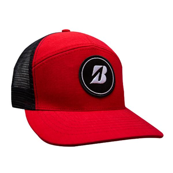 panel cap redblk