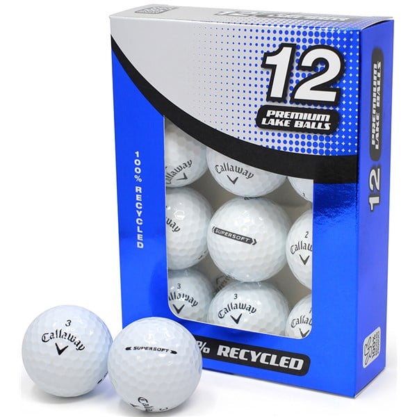 Callaway Supersoft Pearl Grade White Lake Balls (12 Balls)