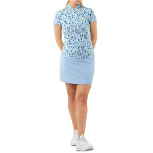 Pure Golf Rise Cap Sleeve Polo - Willow